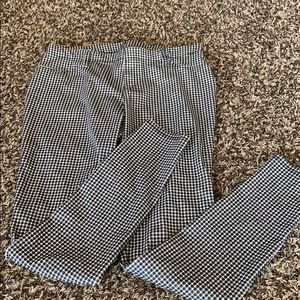 Plaid business pants